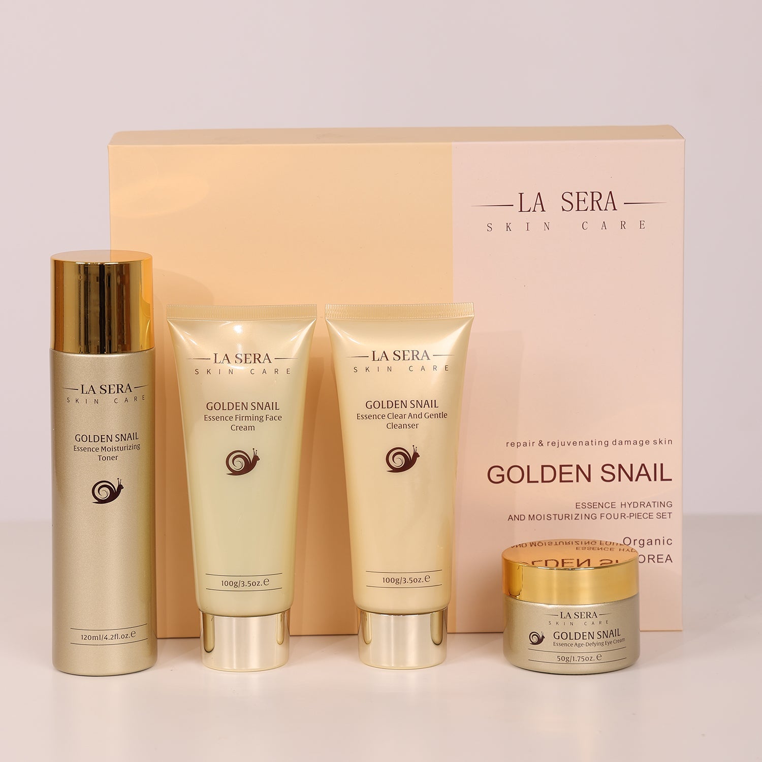 (Golden Concentrated Snail Skincare Set) – La Sera Skin Care